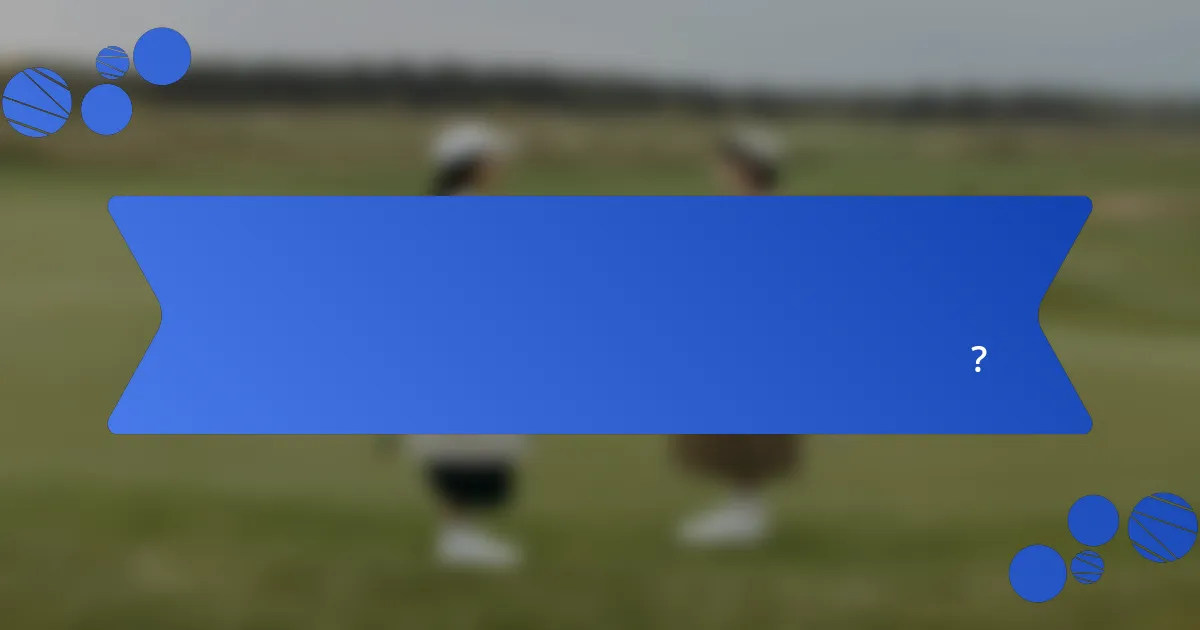 গলফ কোর্সের কার্যকারিতা বিশ্লেষণের জন্য কী কী মূল কার্যকারিতা সূচক রয়েছে?